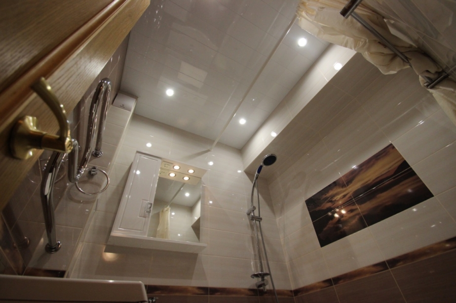 Недорогой косметический ремонт ванной комнаты на Ракетном бульваре