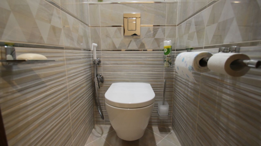 Капитальный ремонт ванной комнаты под ключ в современном стиле