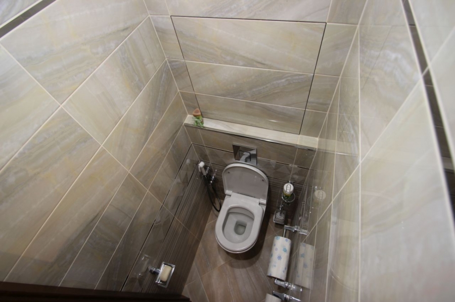 Капитальный ремонт ванной комнаты под ключ в современном стиле