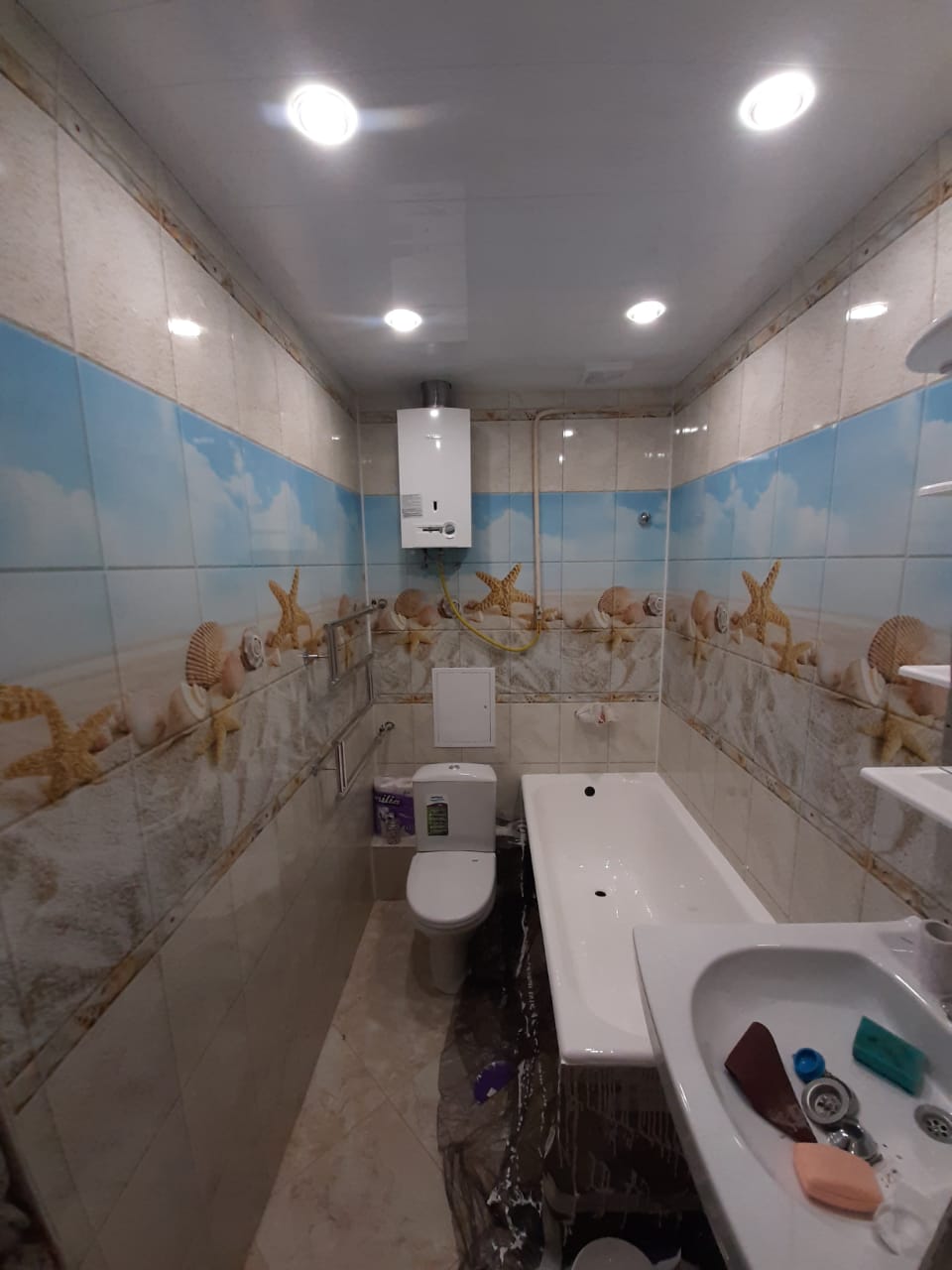 Ремонт ванной комнаты панелями