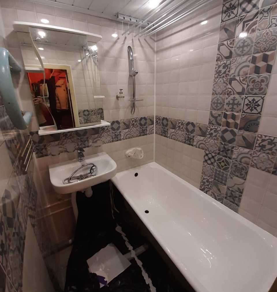 Косметический ремонт ванной комнаты недорого